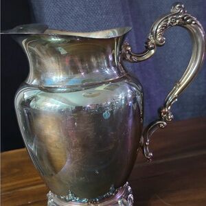 Elegant Silver Plated Pitcher